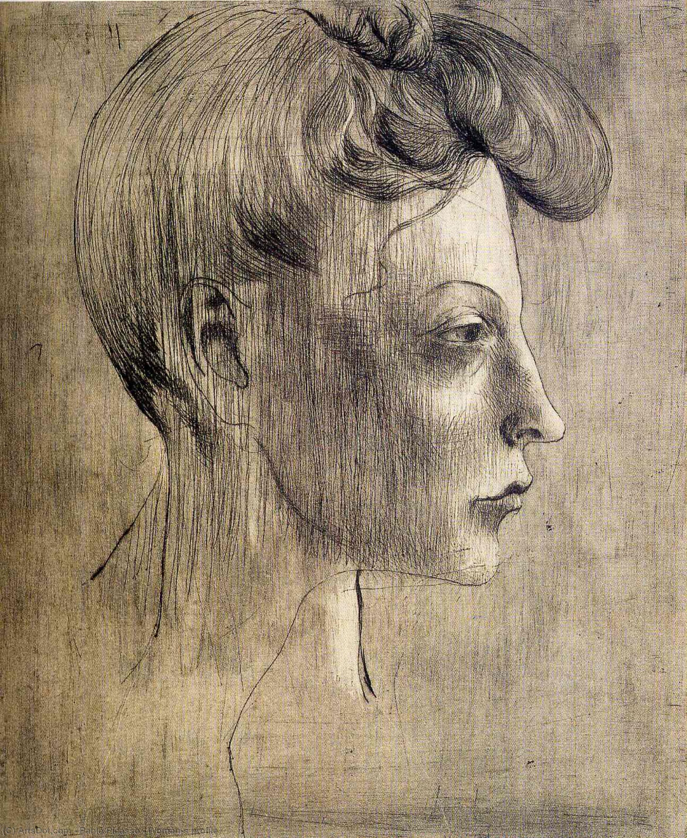 Woman's Profile — Pablo Picasso