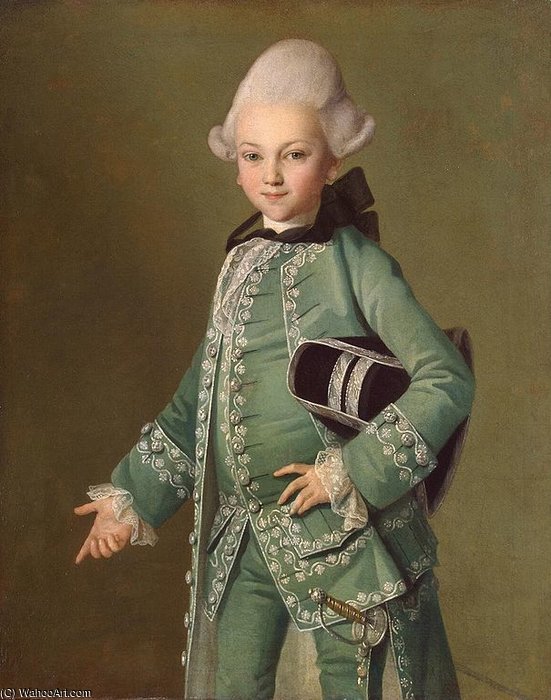 Portrait Of Aleksey Bobrinsky — Carl Ludwig Johann Christineck