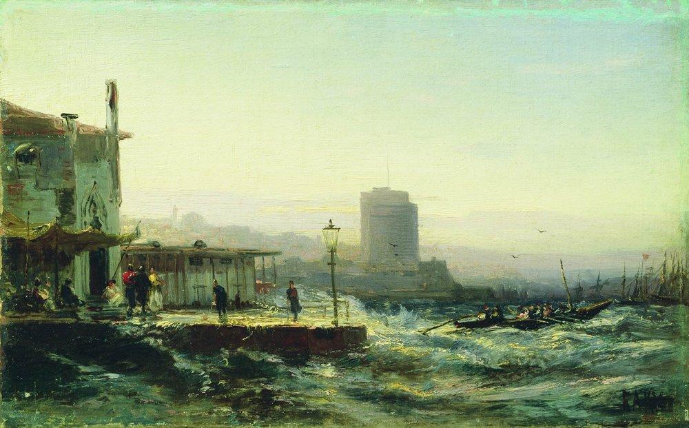 Baku. Embankment — Alexei Petrovich Bogoliubov