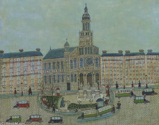 Paris, L'eglise De La Trinité — Louis Vivin