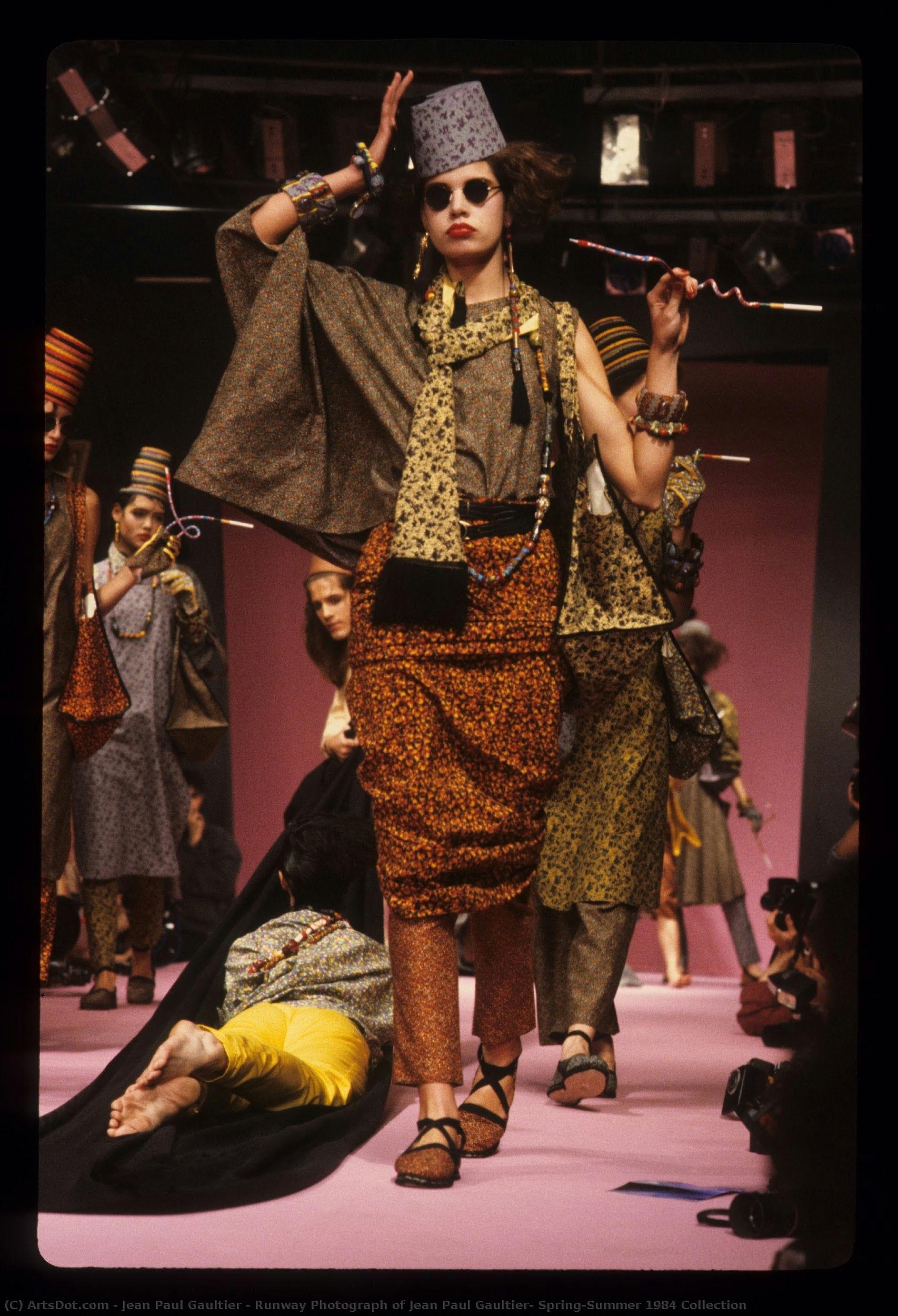 Runway Photograph Of Jean Paul Gaultier, Spring/summer 1984 Collection — Jean Paul Gaultier