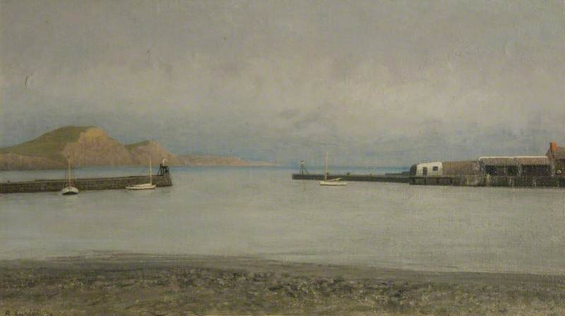 High Tide, Lyme Regis, Dorset — Richard Ernst Eurich