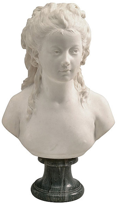 Buste De Jeune Fille — Jean-antoine Houdon