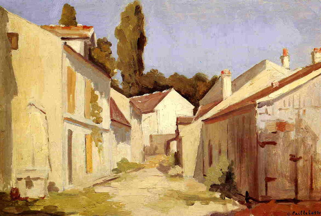Le Clos Des Abbesses — Gustave Caillebotte