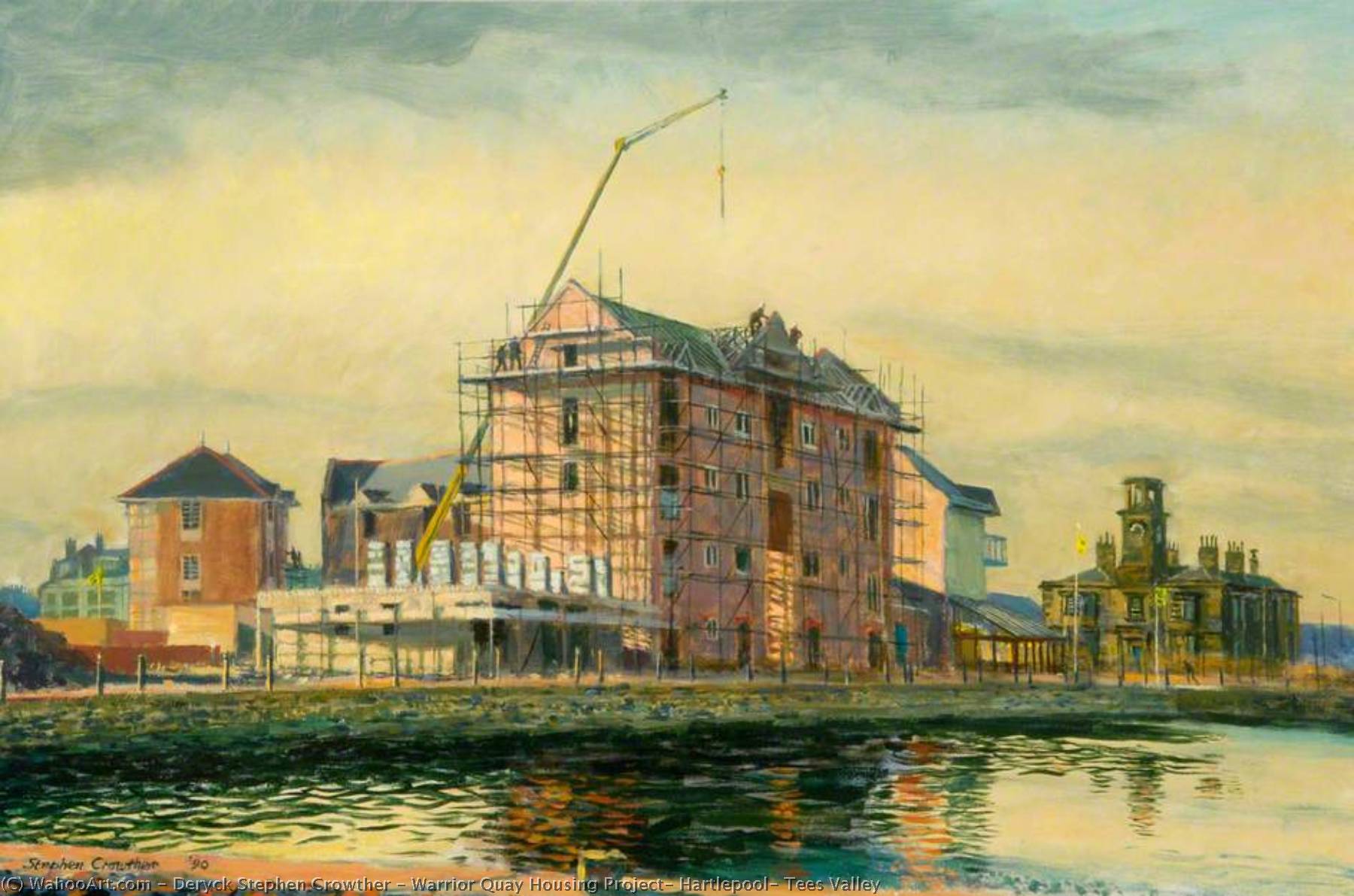 Warrior Quay Housing Project, Hartlepool, Tees Valley — Deryck Stephen Crowther