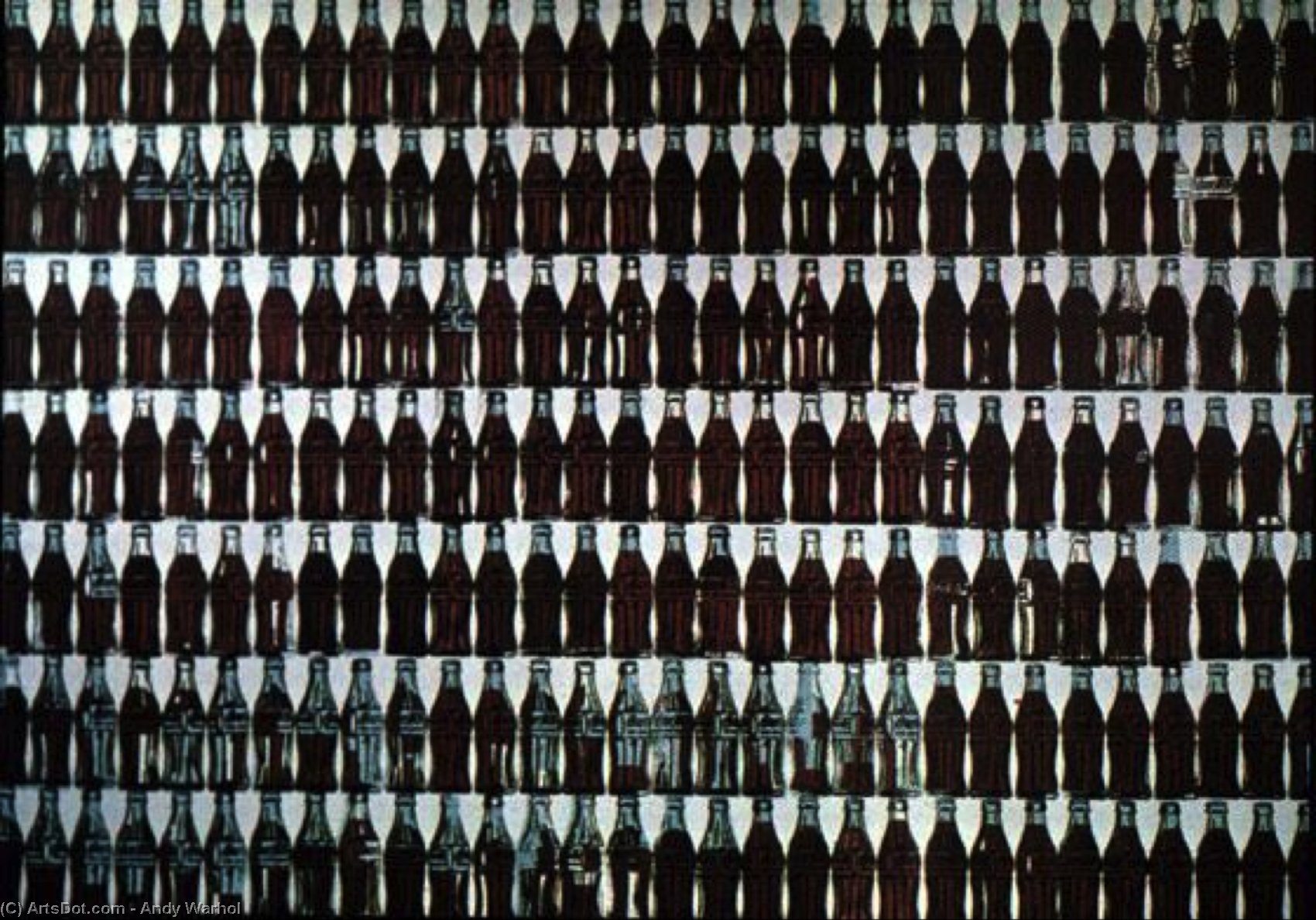 Green Coca-cola Bottles — Andy Warhol