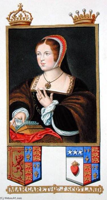 Portrait Of Margaret Tudor Queen Of Scotland — Sarah Countess Of Essex
