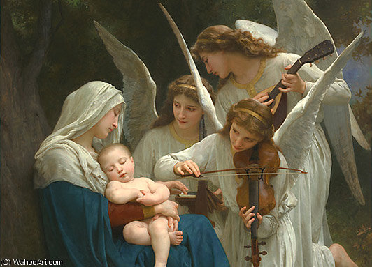 Virginandangelsafterlarge — William-adolphe Bouguereau