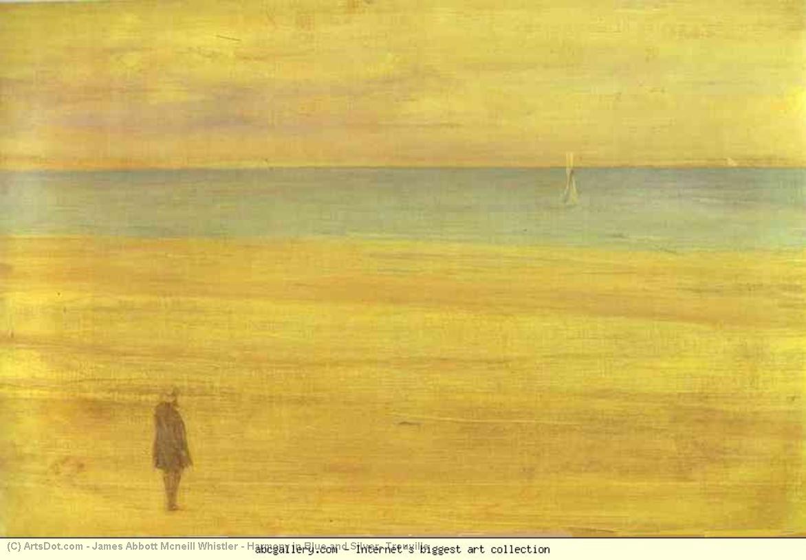 Harmony In Blue And Silver, Trouville — Džejms Abbot Meknil Visler