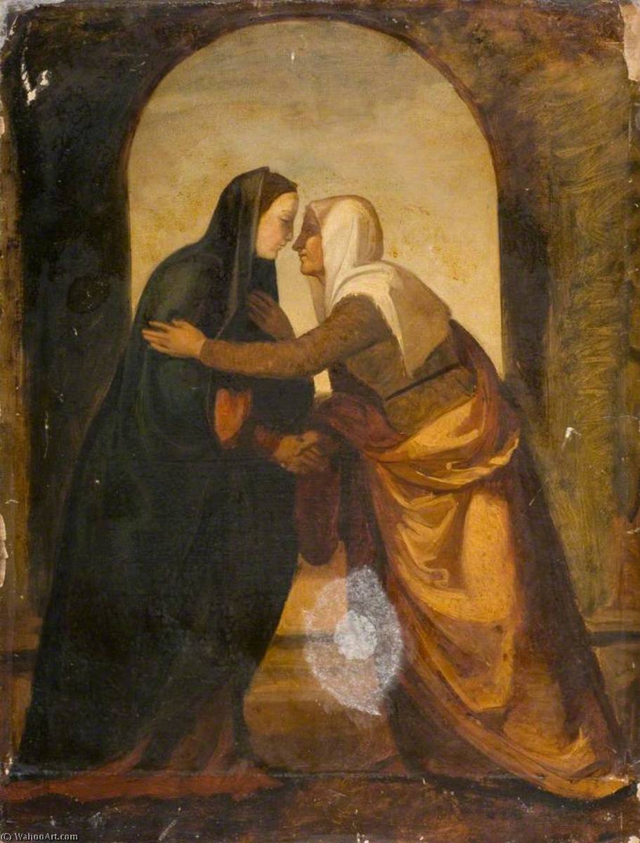 The Visitation (after Mariotto Albertinelli) — Joseph Severn