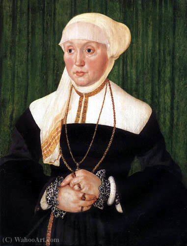 Portrait Of A Lady At The Age Of Twenty-seven — Hans Mielich