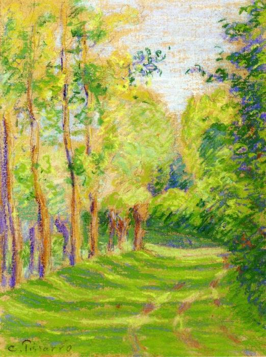 Landscape At Saint Charles — Camille Pissarro