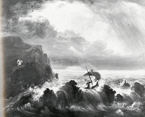 Study For The Voyage Of Life, Manhood1 — Thomas Cole