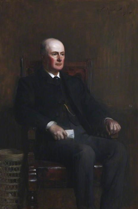 John Kitson, Last Chairman Of The Torquay Local Board — Arthur Hacker