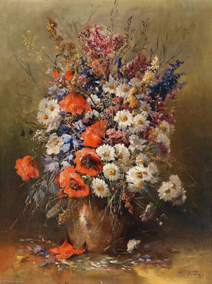 Large Bouquet Of Summer Flowers — Karl Vikas