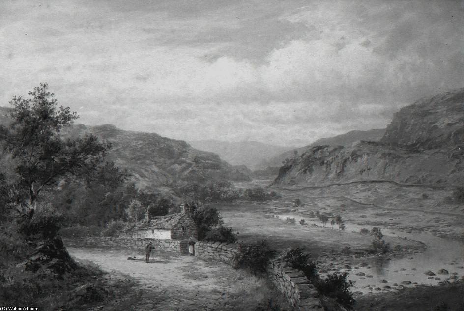 In The Lledr Valley, Betws-y-coed — William Henry Mander