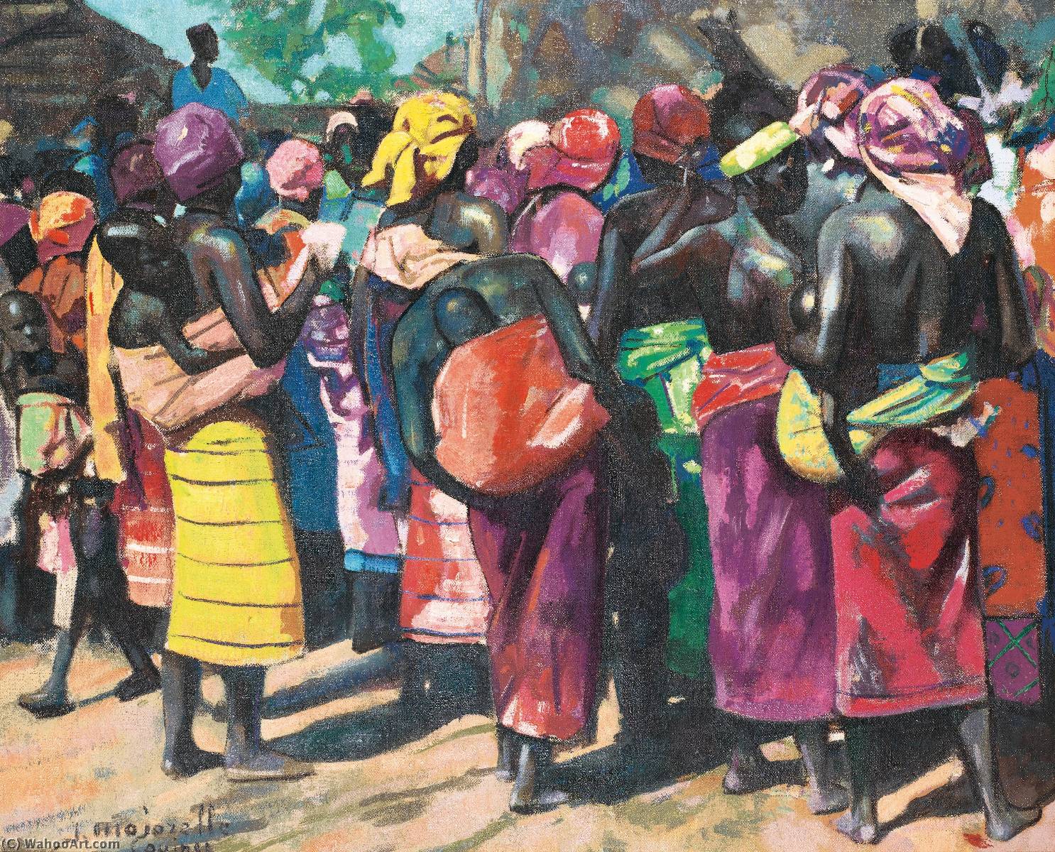Femmes De Guinée — Jacques Majorelle