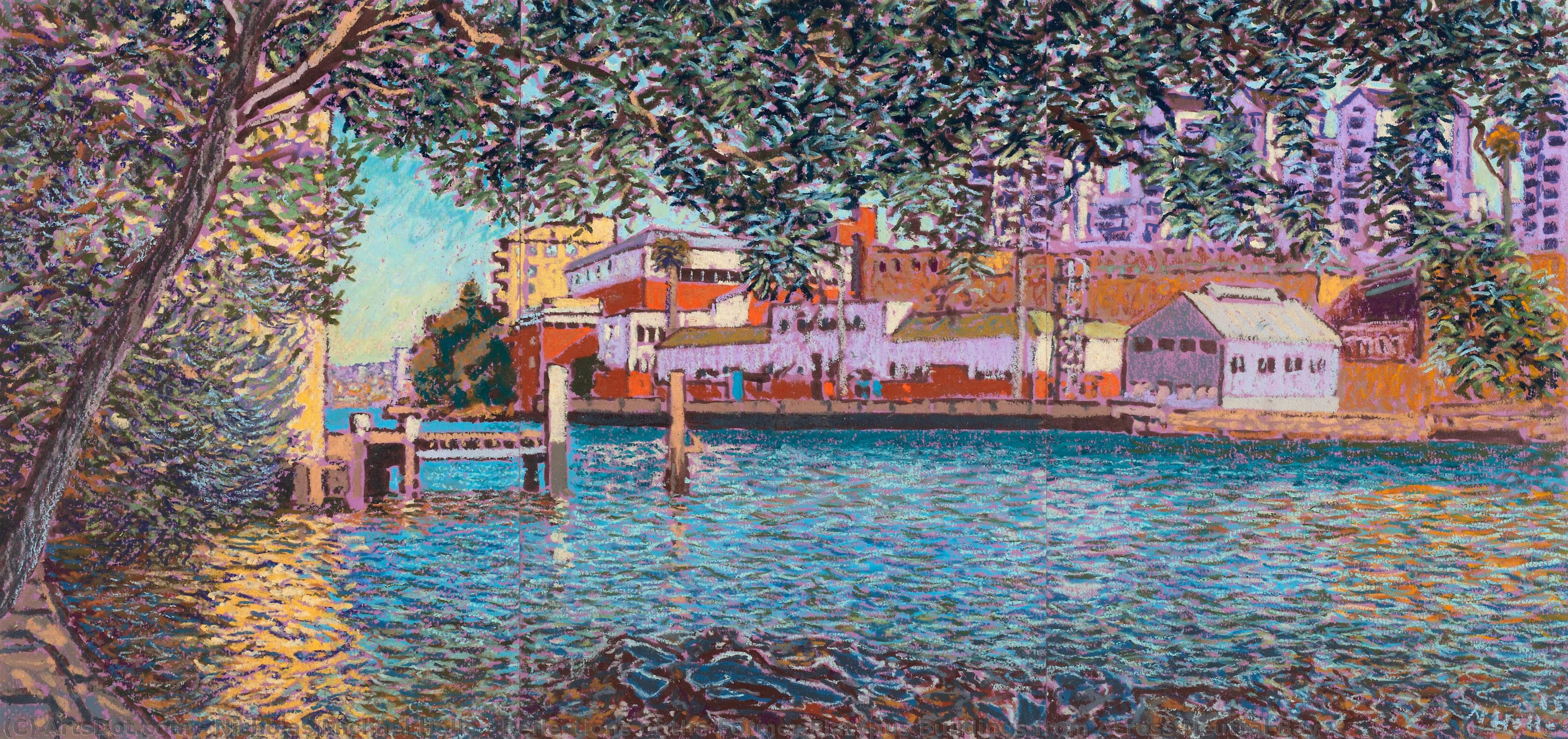 Reflections Of The Former Platypus Buildings From Across Neutral Bay — Nicholas Michael Hollo