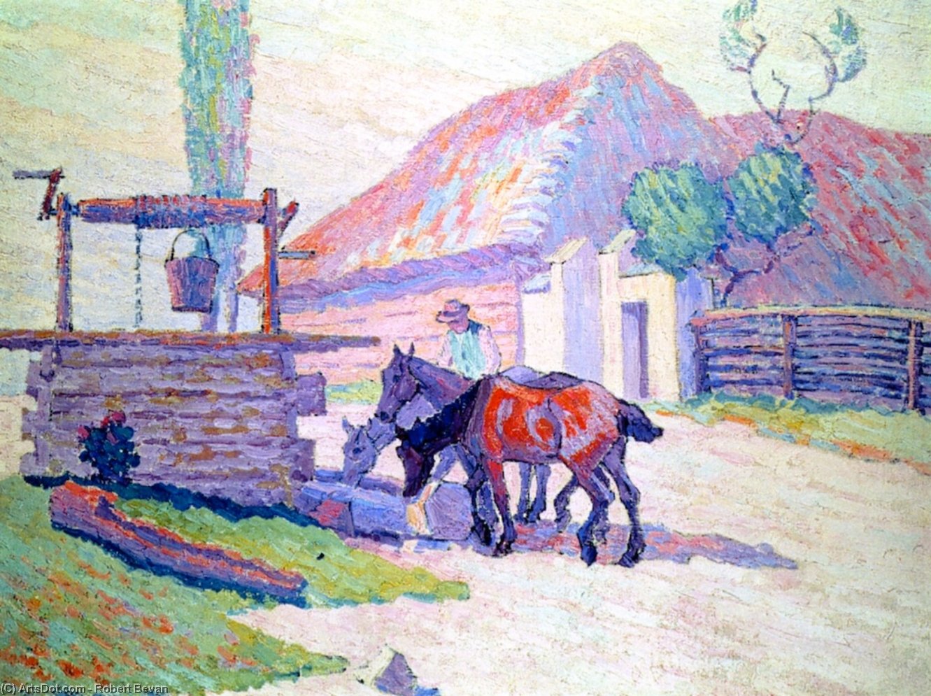 The Well At Mydlow, Poland No. 2 — Robert Polhill Bevan