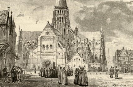View Of Old St. Paul's Cathedral — John Fulleylove