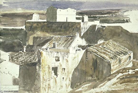 A Tour Of The Ramparts Of Villeneuve-lès-avignon — Paul Huet