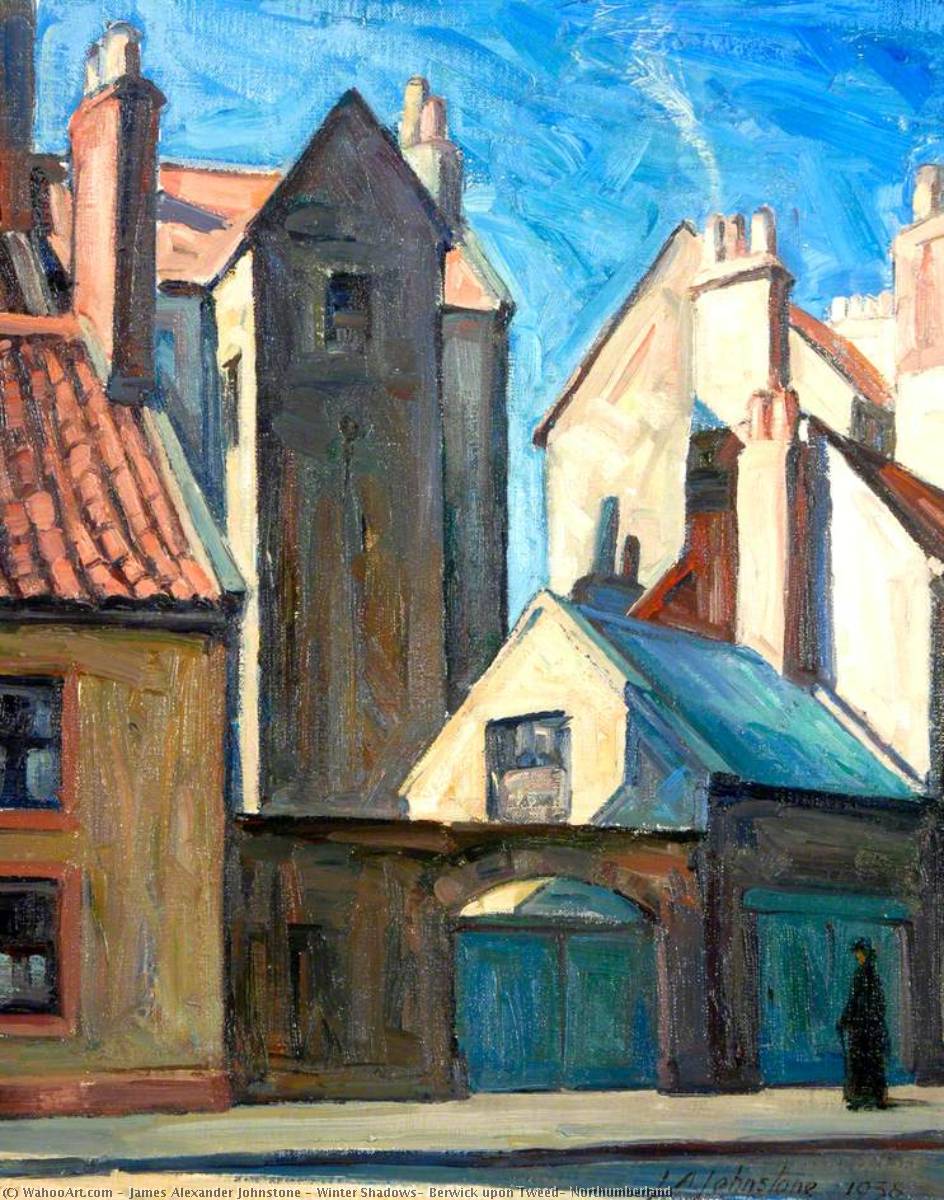 Winter Shadows, Berwick Upon Tweed, Northumberland — James Alexander Johnstone