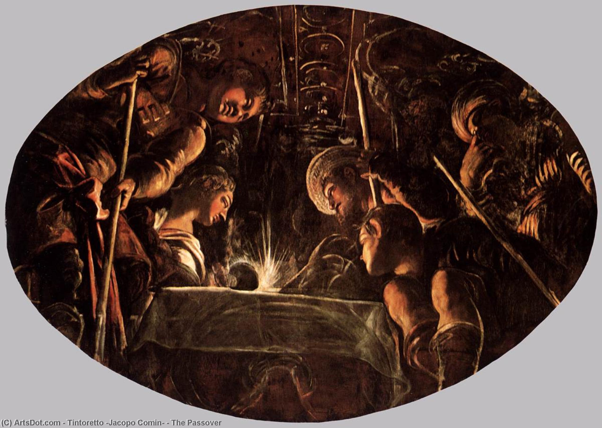 The Passover — Jacopo Tintoretto