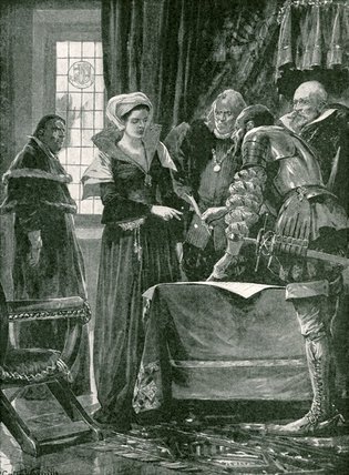 The Only Uncrowned Queen Regnant Of England — Richard Caton Woodville