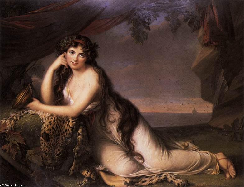Lady Hamilton As A Bacchante — Henry Bone