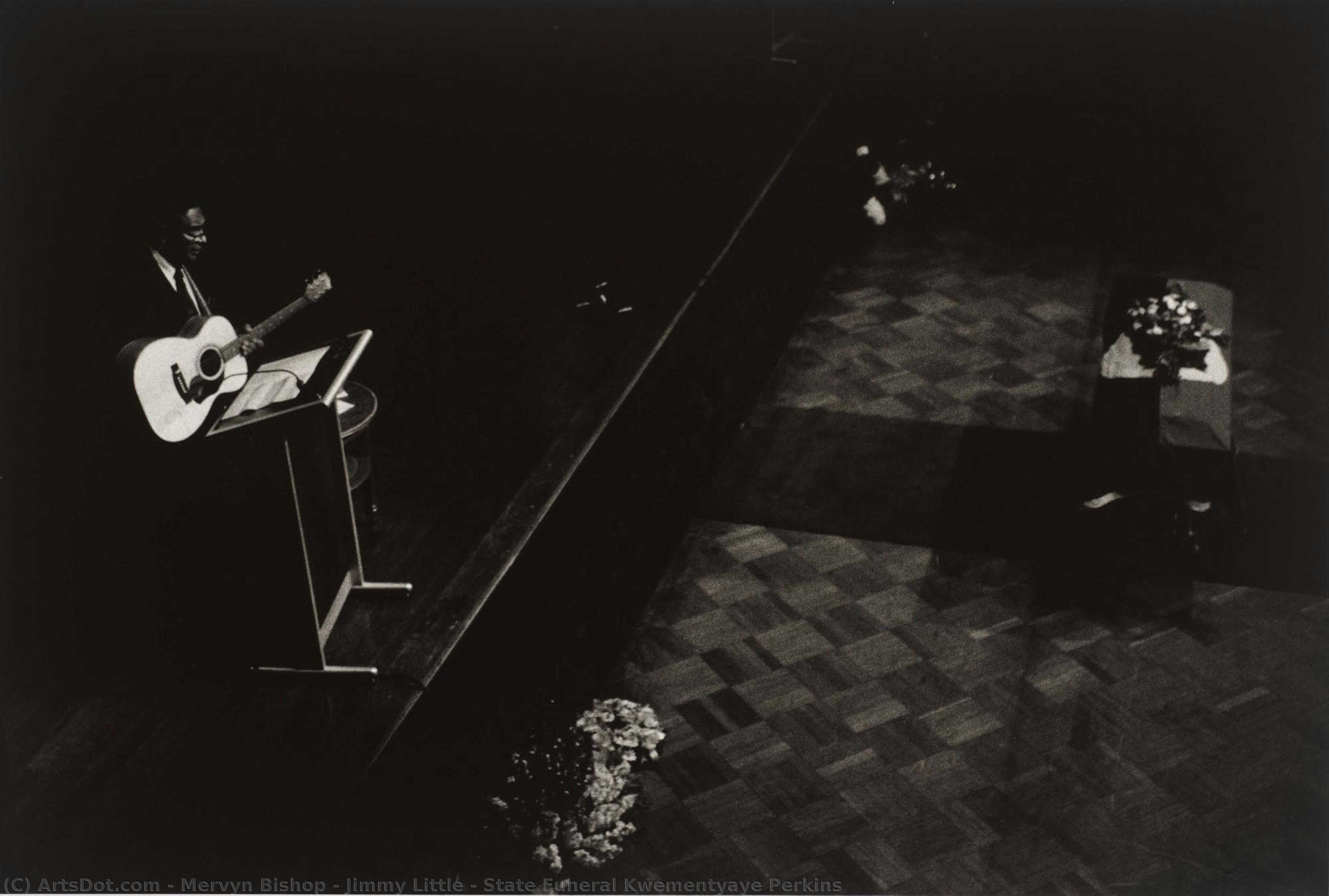 Jimmy Little - State Funeral Kwementyaye Perkins — Mervyn Bishop