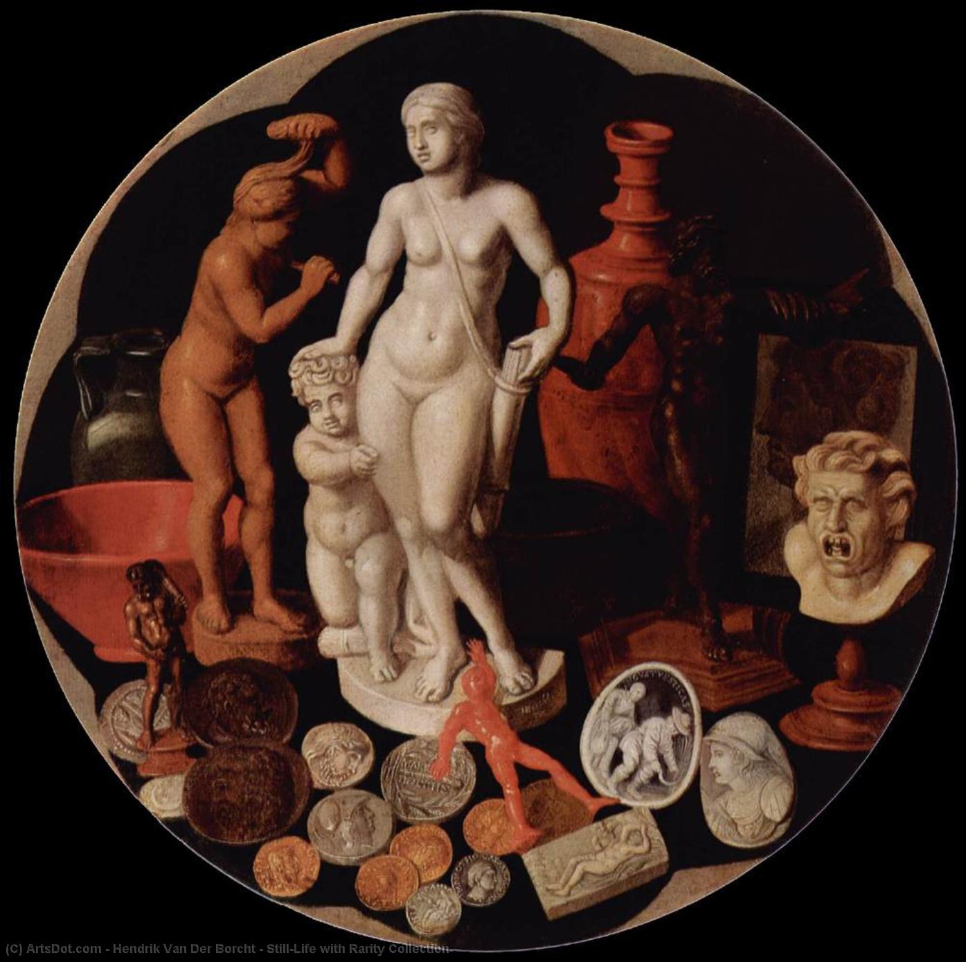 Still-life With Rarity Collection — Hendrik Van Der Borcht