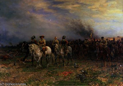 Cromwell After The Battle Of Marston Moor — Ernest Crofts