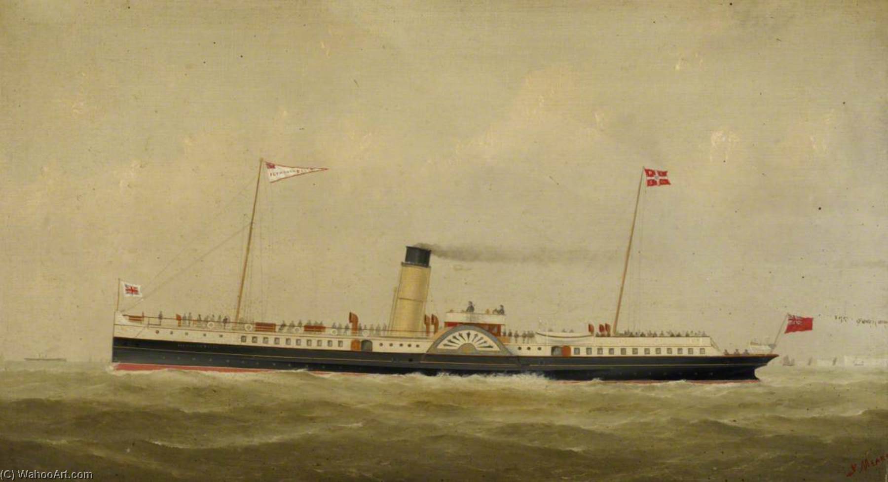 The Paddle Steamer 'plymouth Belle' — George Mears