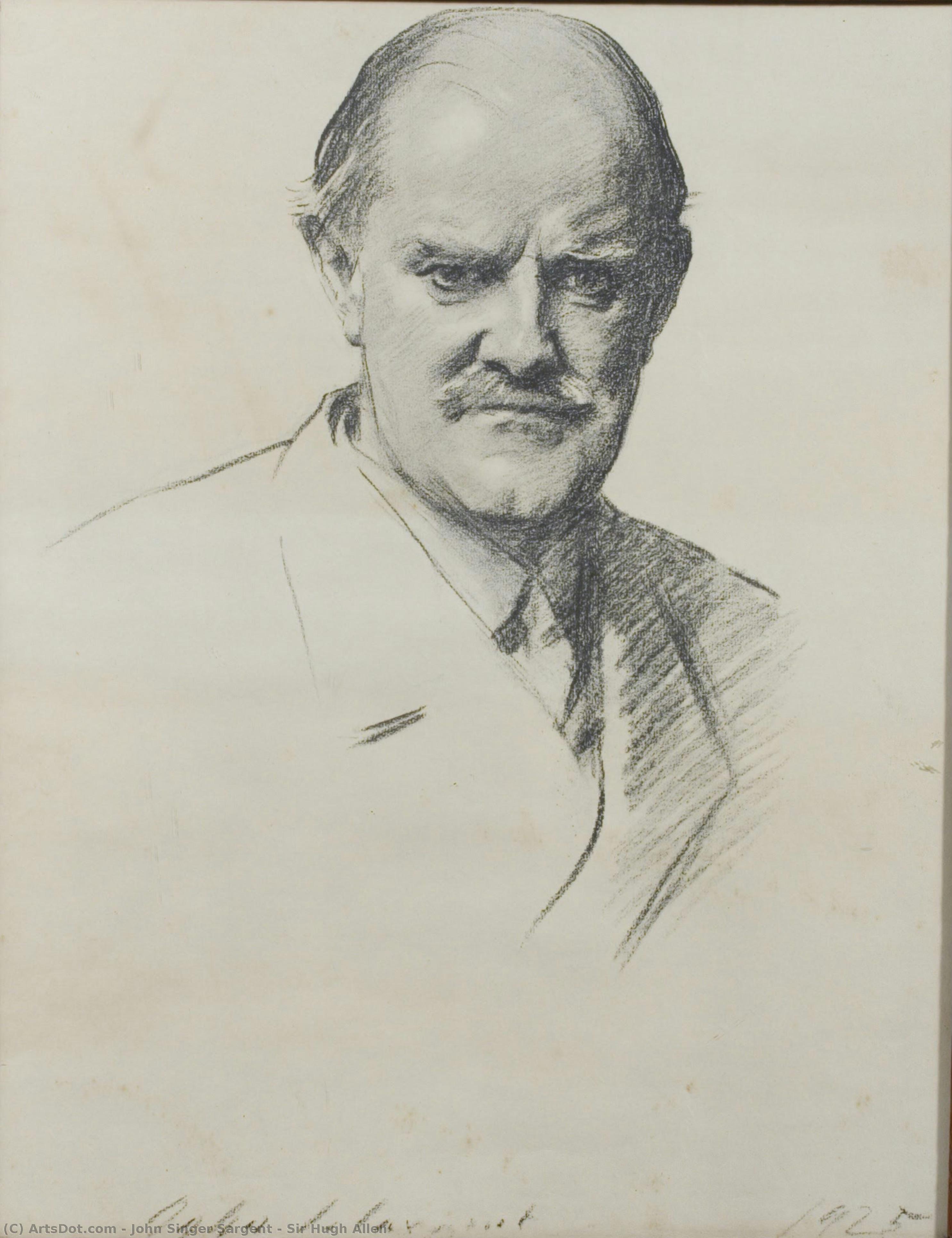 Sir Hugh Allen — Джон Сингер Сергент
