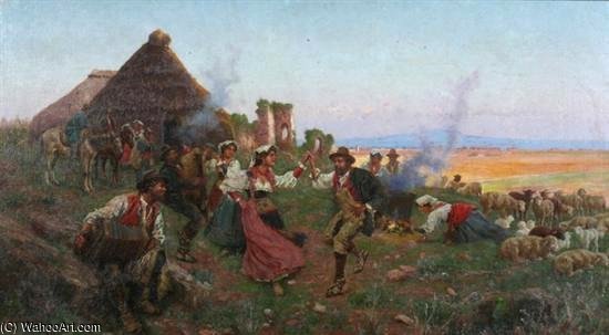 Una Festa Nella Campagna Romana — Pietro Barucci