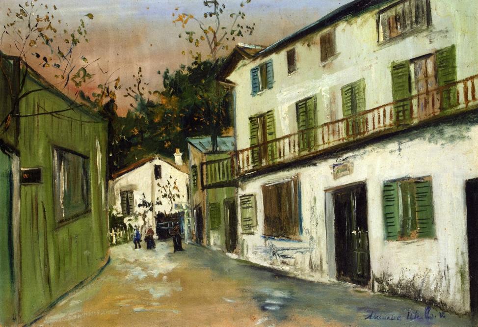 The Italian House In Montmartre — Maurice Utrillo