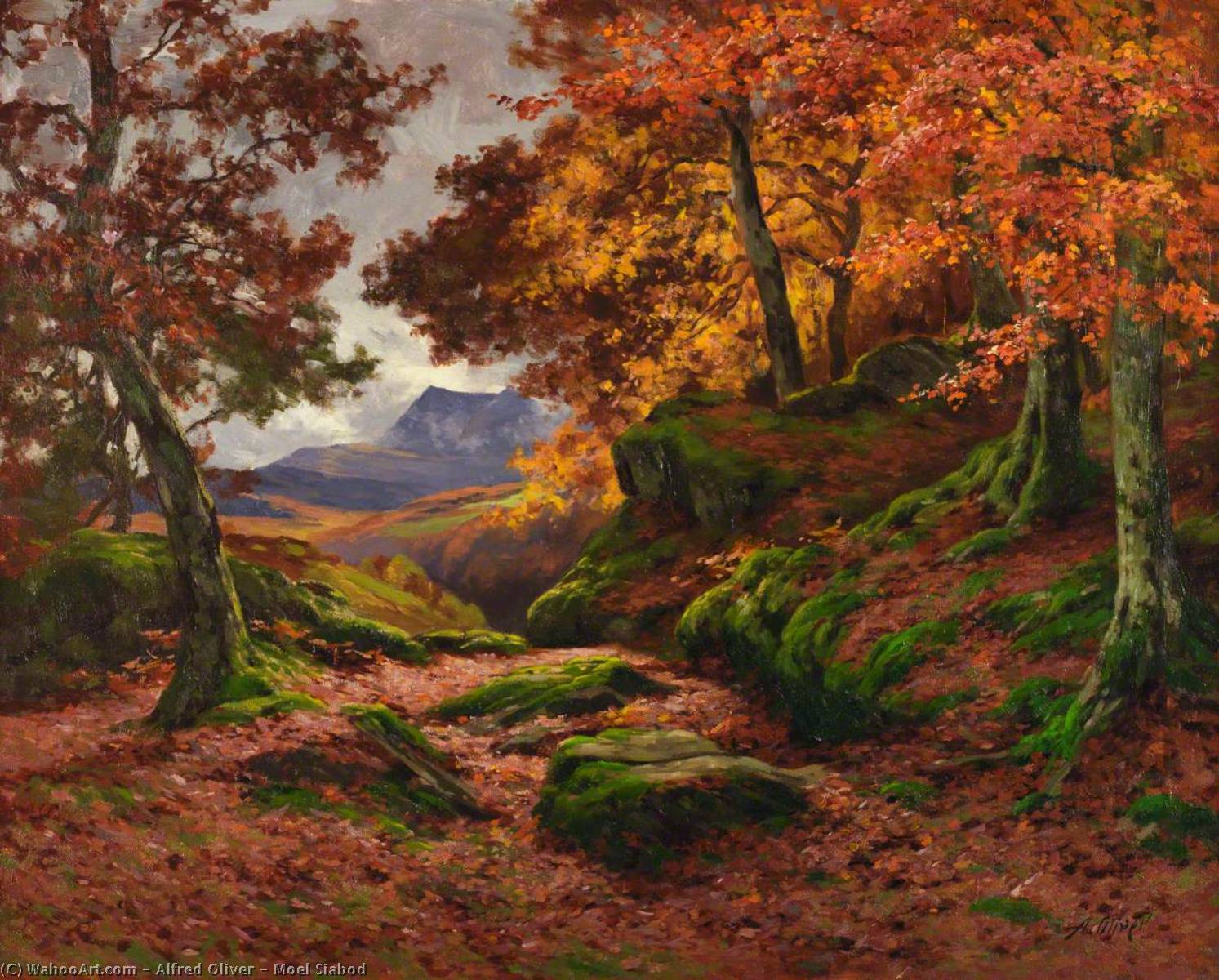 Moel Siabod — Alfred Oliver