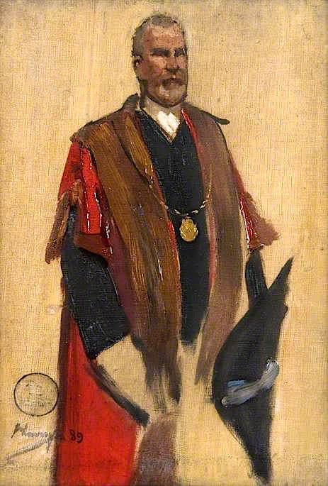 James Black, Provost Of Elgin (sketch) — Sir John Lavery