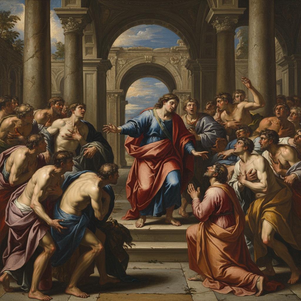 The Celestial Revelation In Ultramarine And Light — Marc Duvallier
