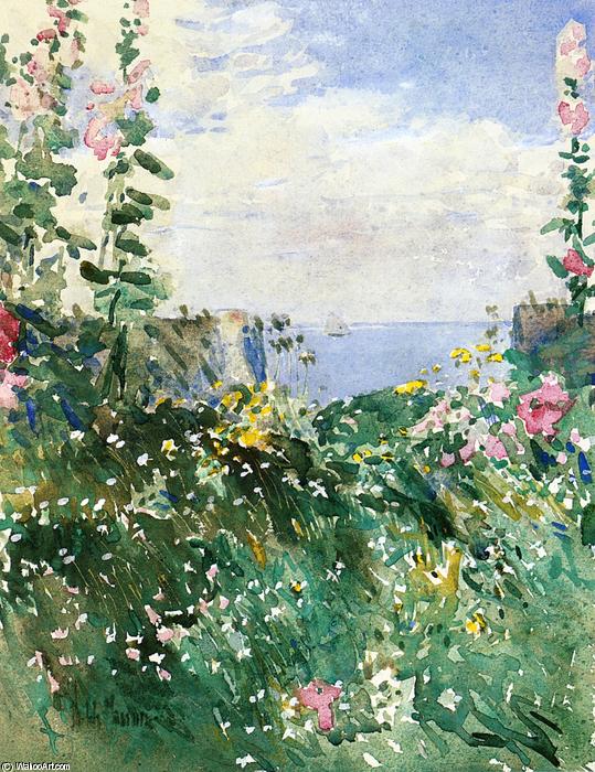Isles Of Shoals Garden, Appledore — Frederick Childe Hassam