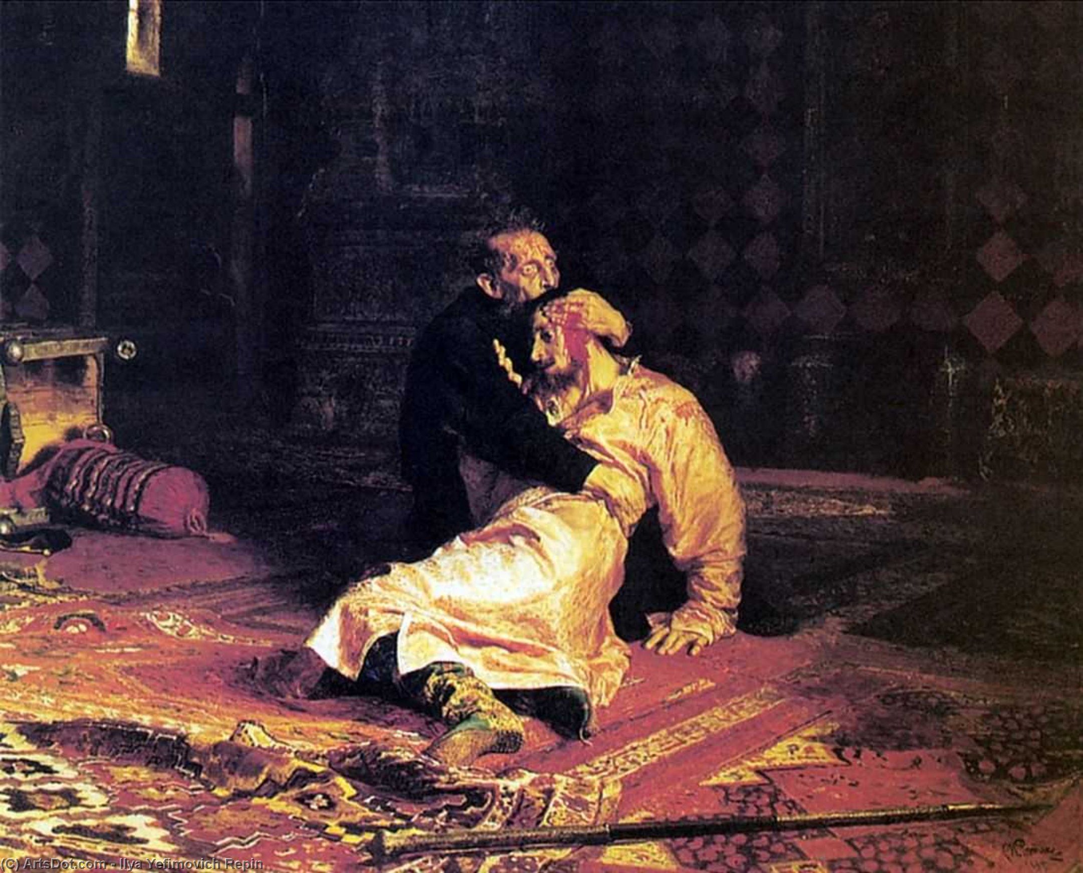 Ivan The Terrible And His Son Ivan On November 16, 1581. — Ilya Yefimovich Repin