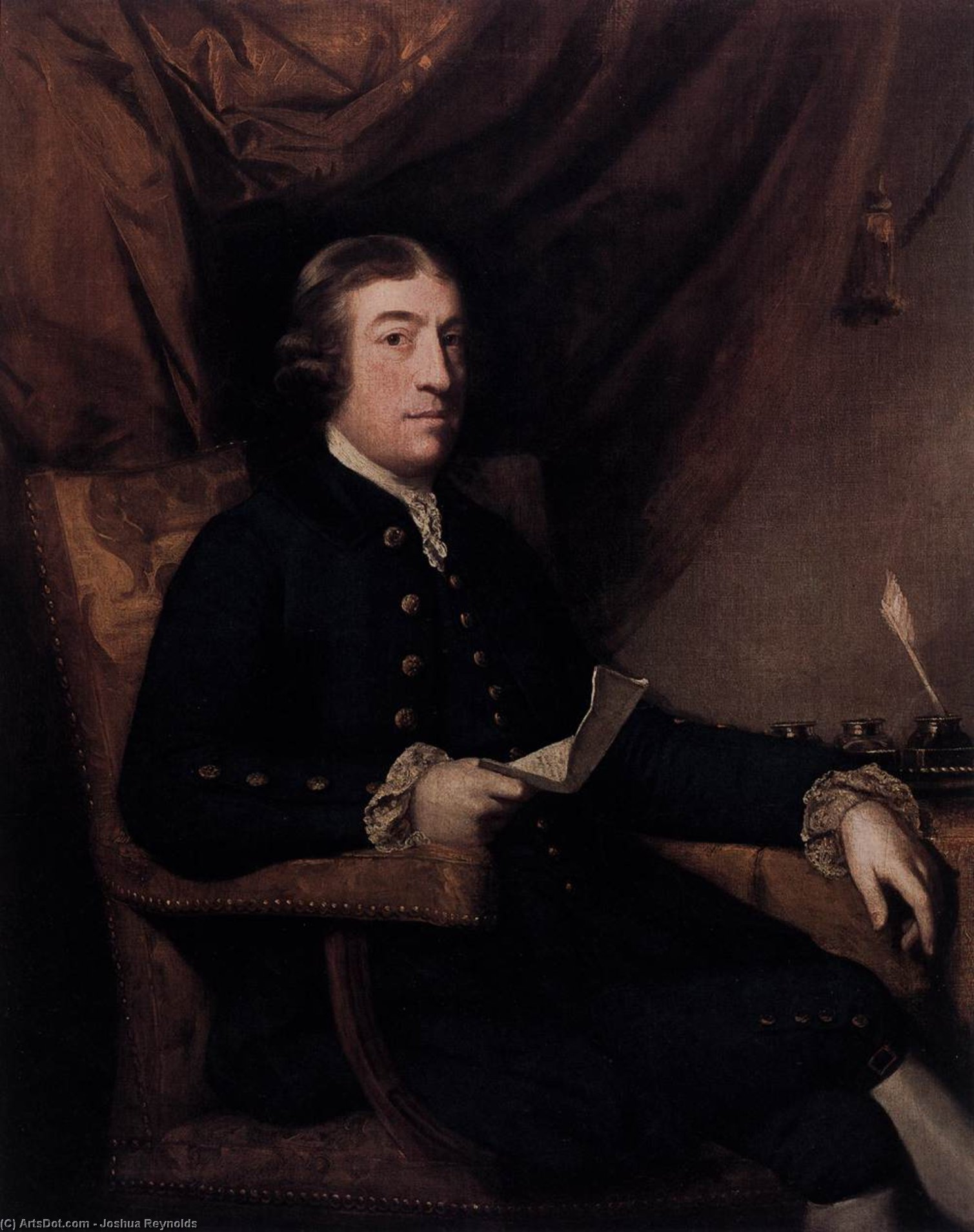 Sr. James Bourdieu — Sir Joshua Reynolds