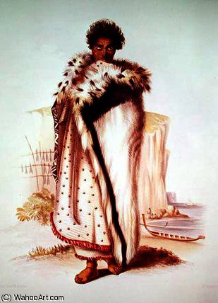 A Chief Of The Bay Of Plenty — George French Angas