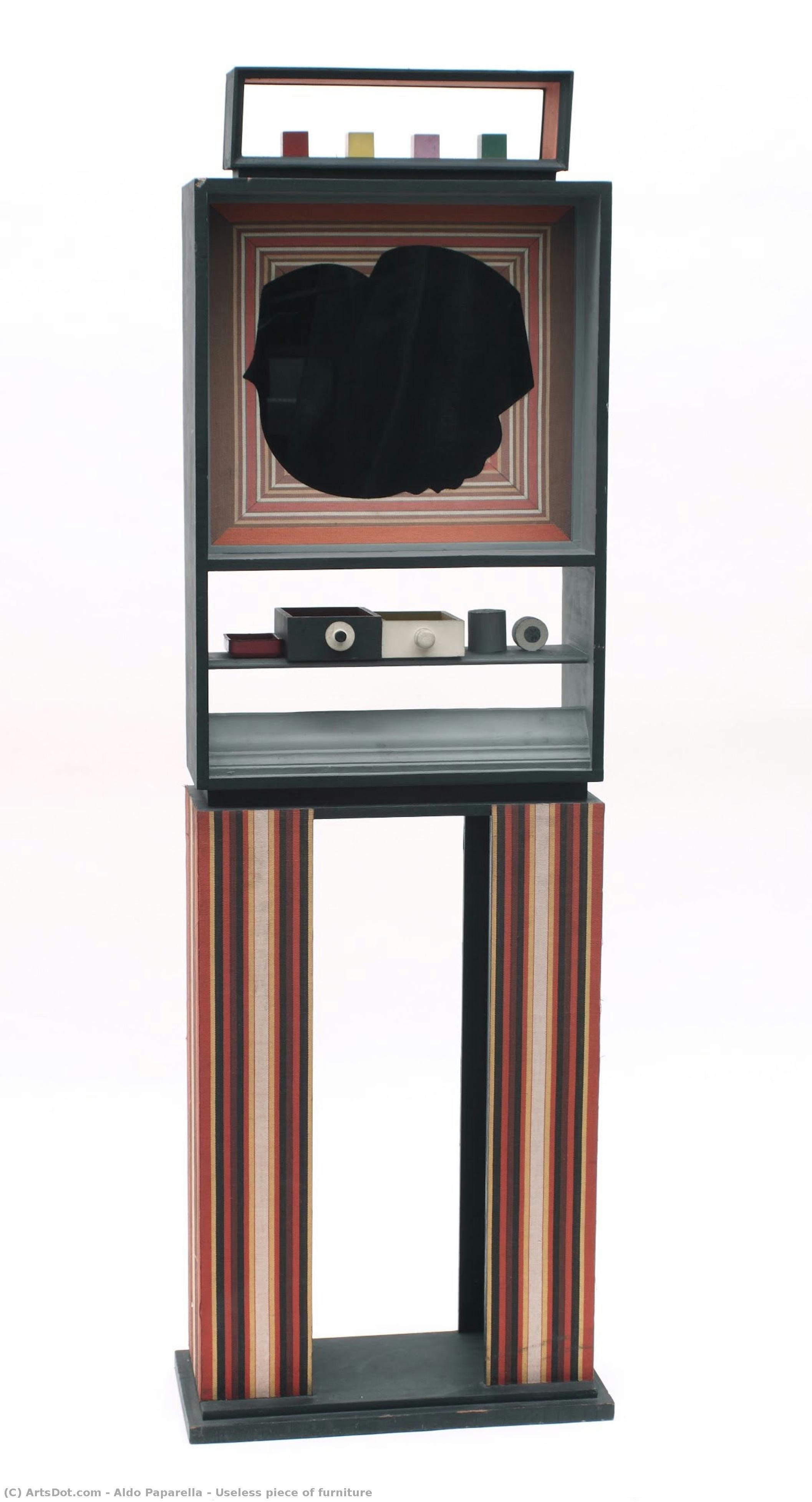 Useless Piece Of Furniture — Aldo Paparella