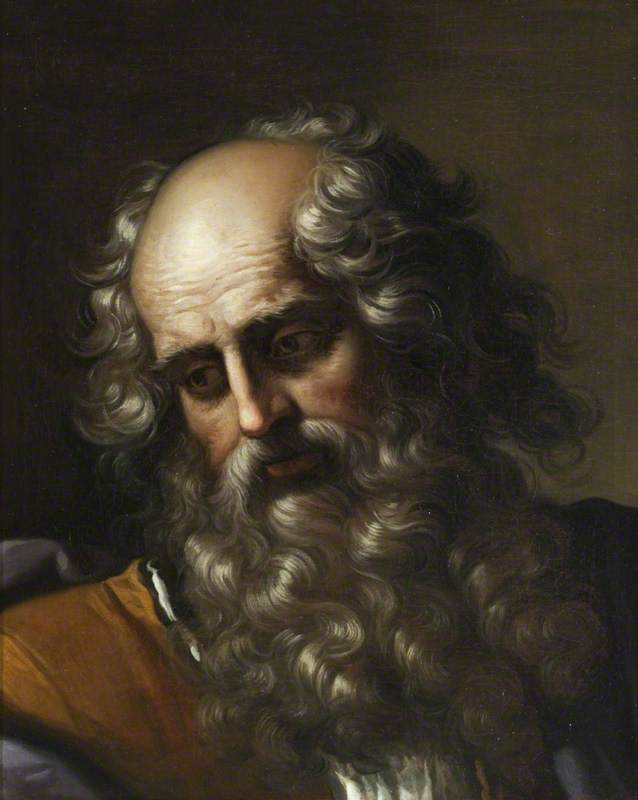 Kopf Des Heiligen Paulus — Benedetto Gennari Der Jüngere