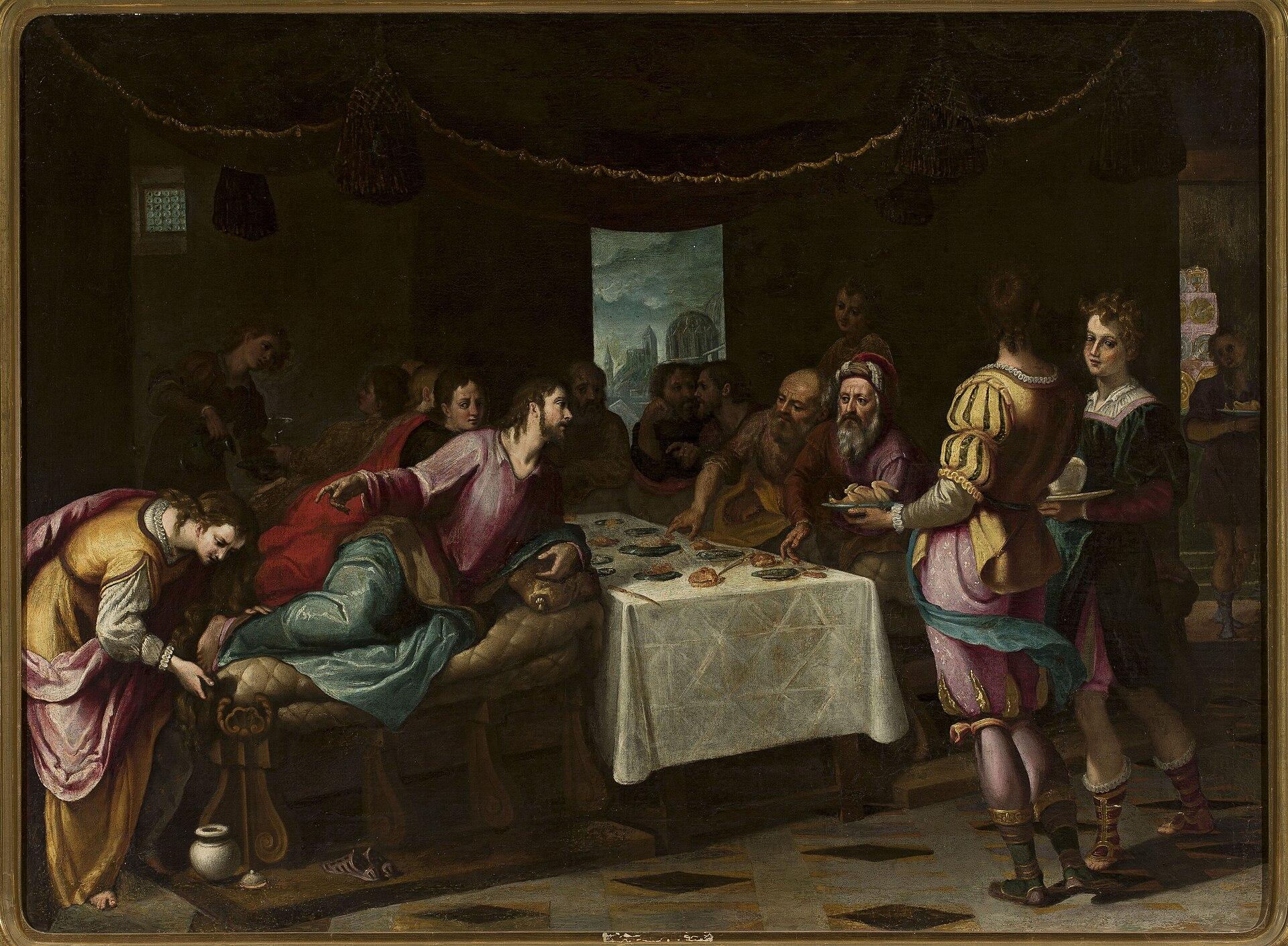 Christ At The House Of Simon — Cigoli