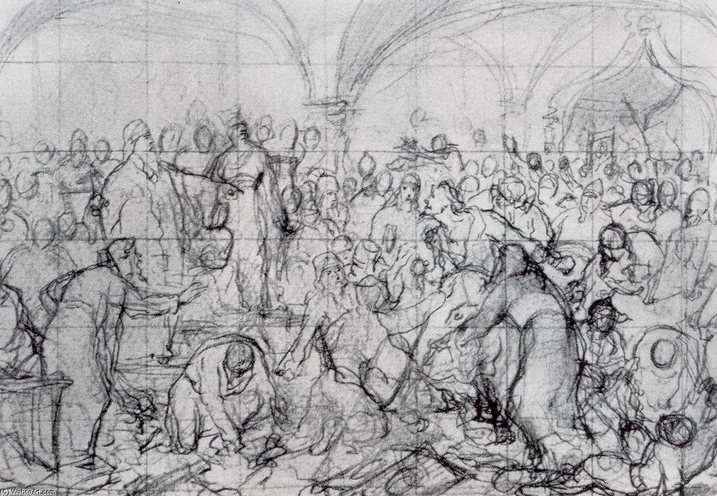 Nikita Pustosvyat. The Dispute About The Faith — Vasily Grigoryevich Perov