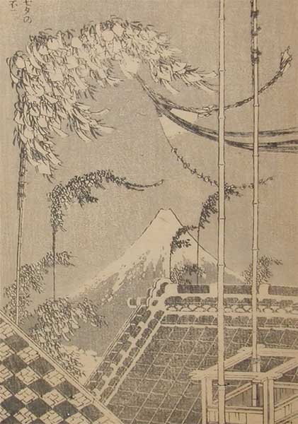 Fuji At Tanabata — Katsushika Hokusai