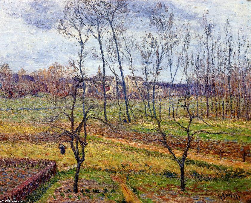 Overcast Weather At Nesles-la-vallee — Gustave Loiseau
