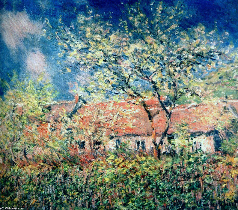 Springtime At Giverny — Клод Моне